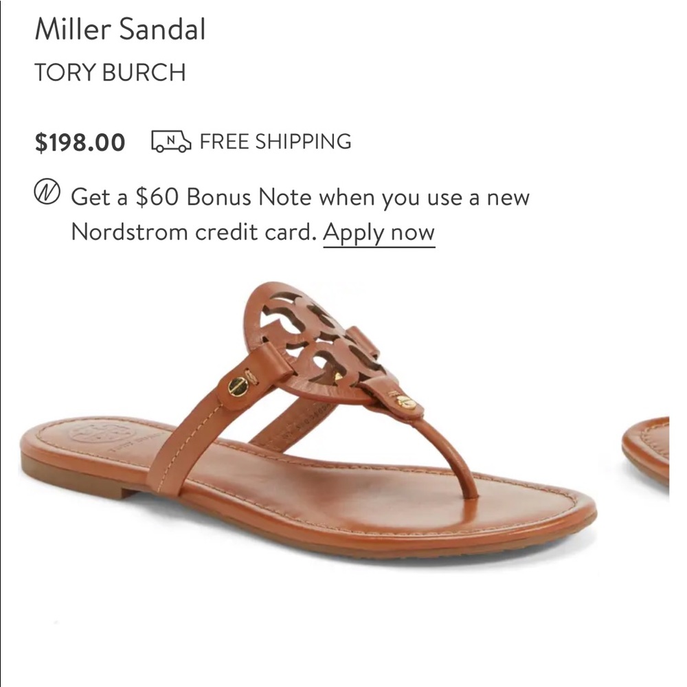 Tory Burch Miller Sandal women size 9